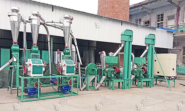 10TPD Maize Flour Processing Plant At Factory Price