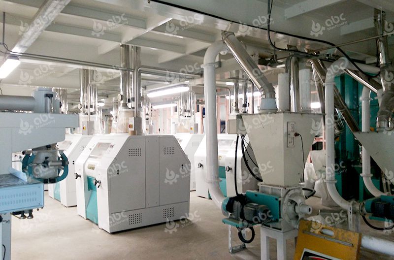 160TPD Automatic Wheat Flour Processing Plant