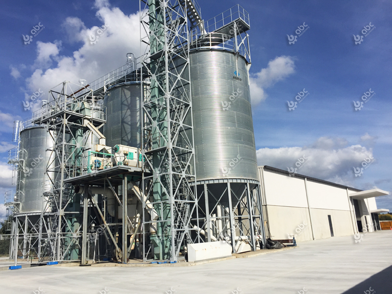 160TPD autoamtic flour mill plant in new zealand