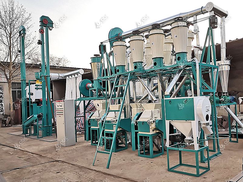 20TPD wheat milling machine plant for comemrcial use