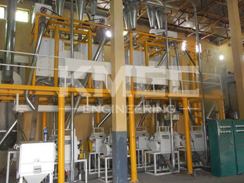 40T flour mill plant for wheat
