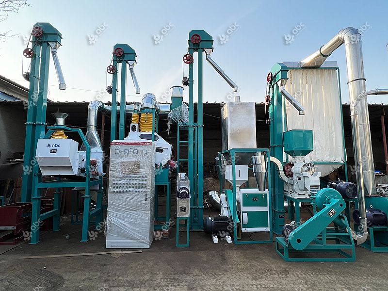 40TPD maize mill machinery at factory price