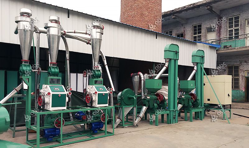 maize flour milling amchienry for 10TPD