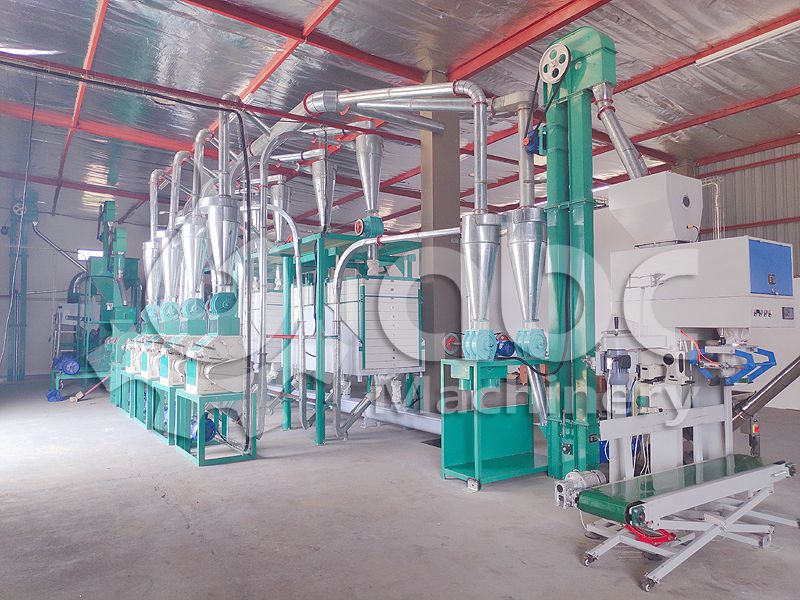 factory price maize milling machine