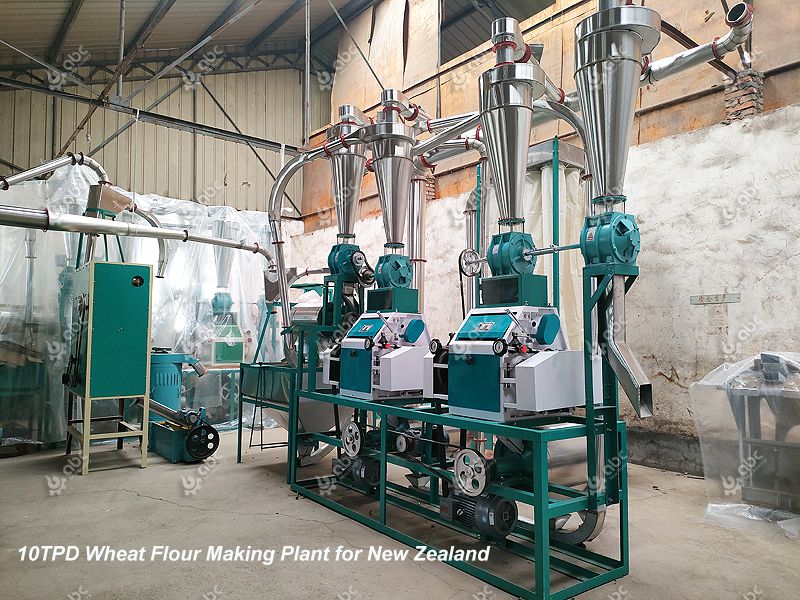 10TPD small wheat milling plant New Zealand