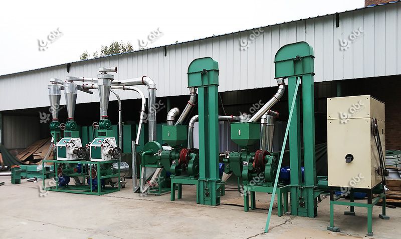 Small Maize Flour Mill Plant