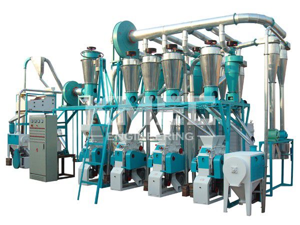 small scale flour milling machine