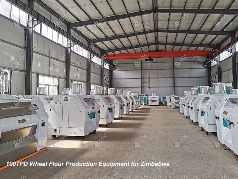 100TPD wheat flour production Line Ethiopia