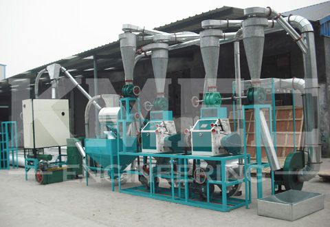 10T wheat production line