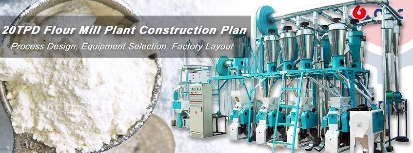 20 Ton Per Day Flour Mill Plant