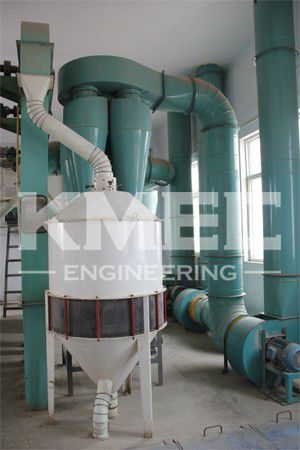 air suction separator in flour mill plant