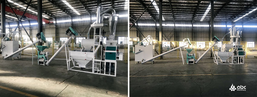 diesel maize flour mill machine for sale