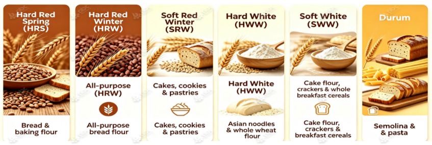 choose suitable wheat flour for flour manufacturing business