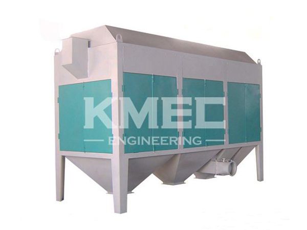 drum separator for wheat cleaning