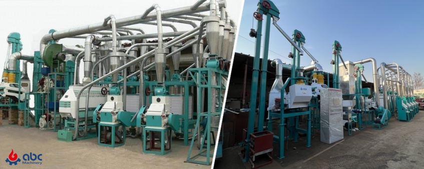 Complete wheat flour milling production line equipment for Kazakhstan grain processing plant project