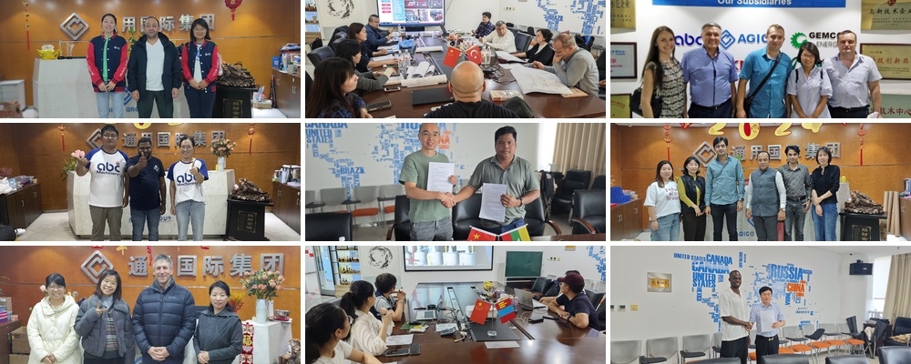 "Overseas customer visits and contract signing for Uzbekistan wheat flour mill turnkey project