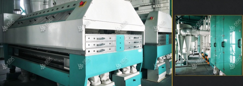 Commercial wheat roller mill machine set for large flour factory