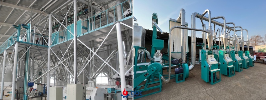 large maize flour mill in ghana cost