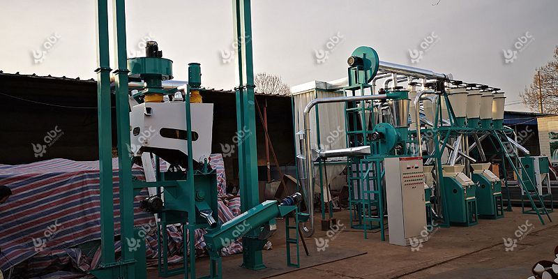 low cost wheat milling plant