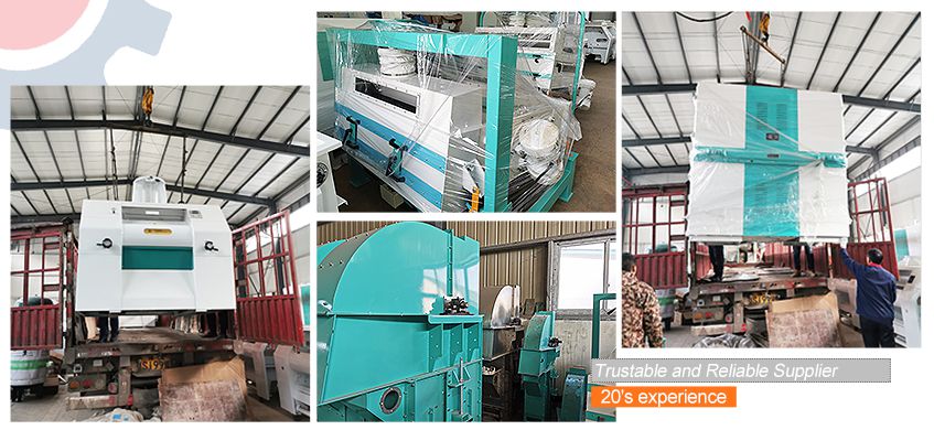 maize mill machienry shipment