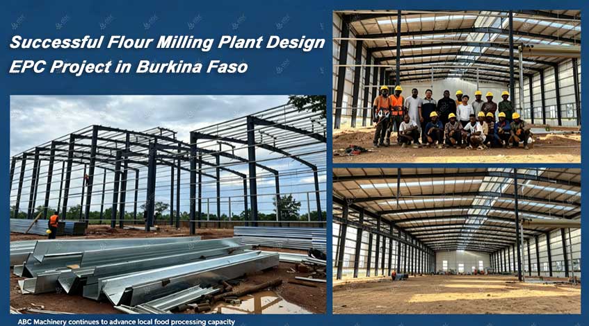 flour mill plant design in Burkina Faso