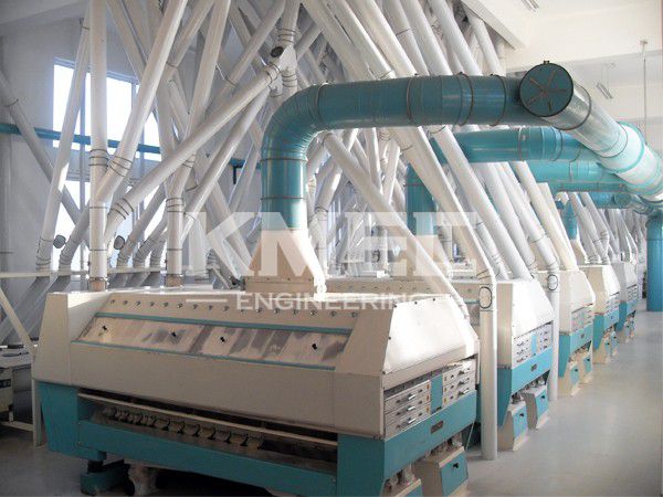 purifier in flour milling workshop