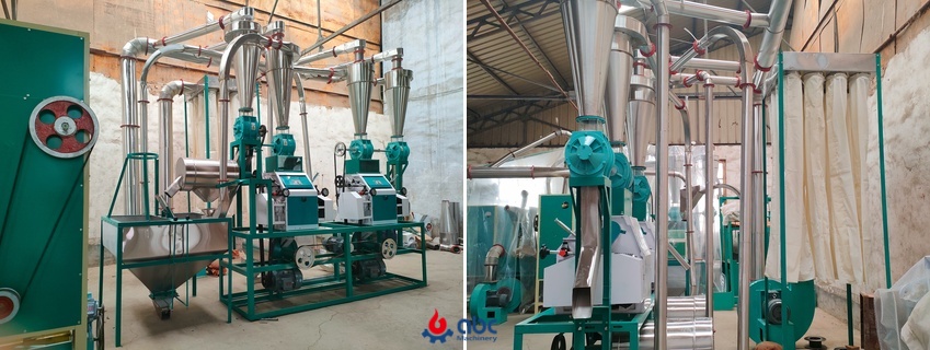 Compact Integrated Wheat Flour Milling Plant