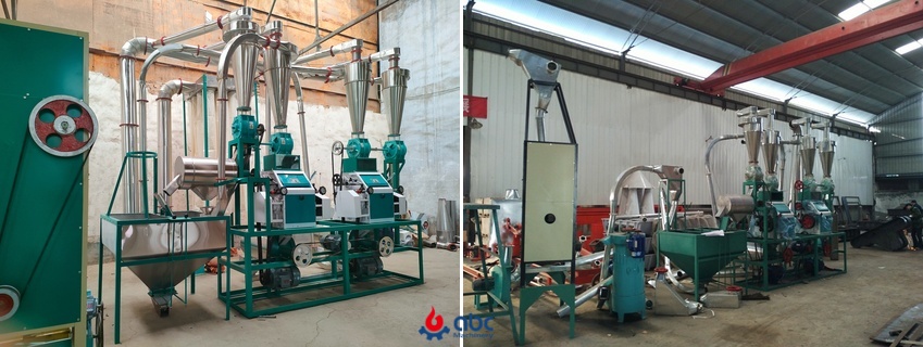 Compact Flour Milling Equipment in Thailand